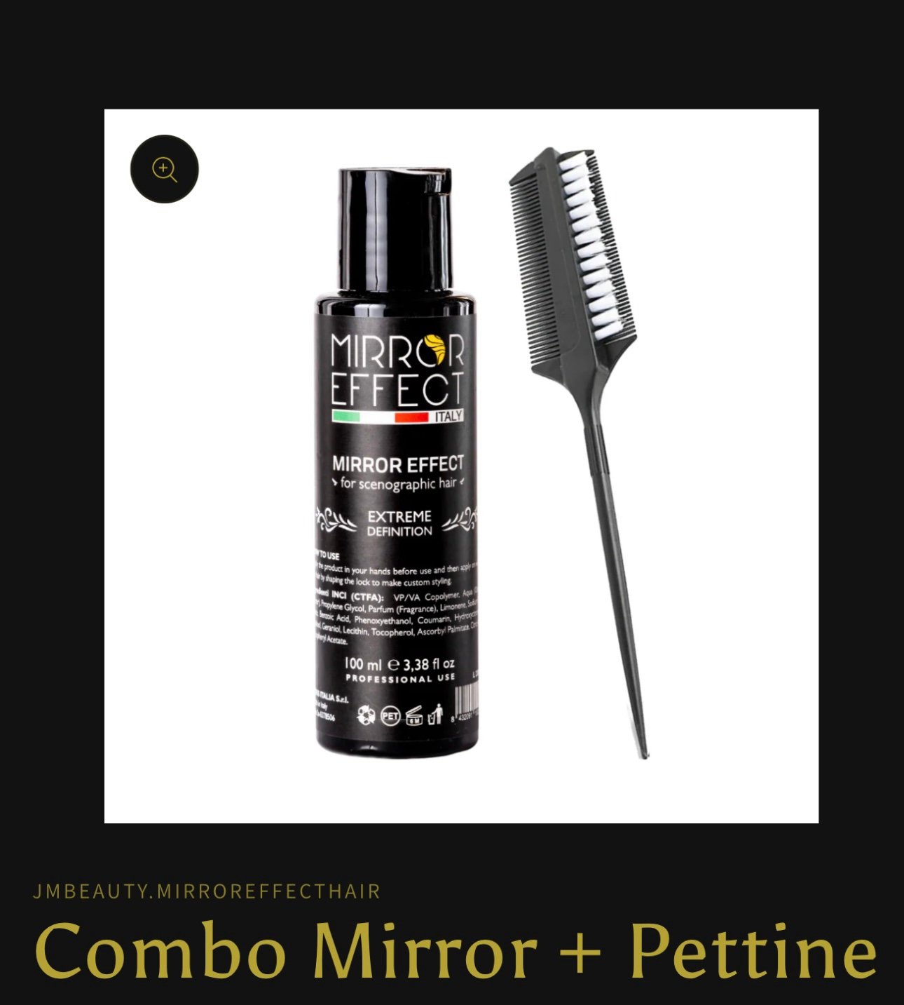 Combor mirror+ pettine