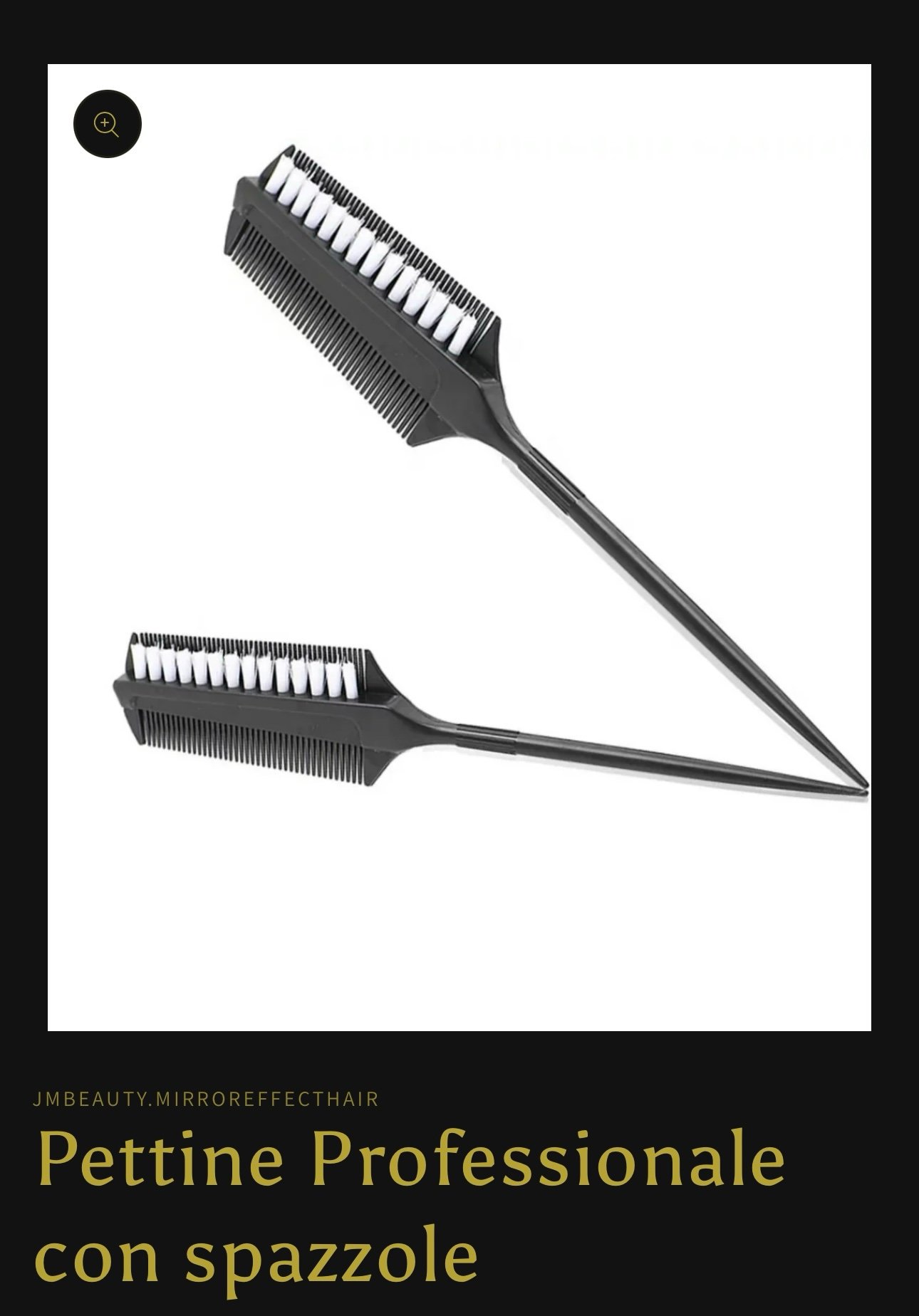 Pettine professionale con spazzole